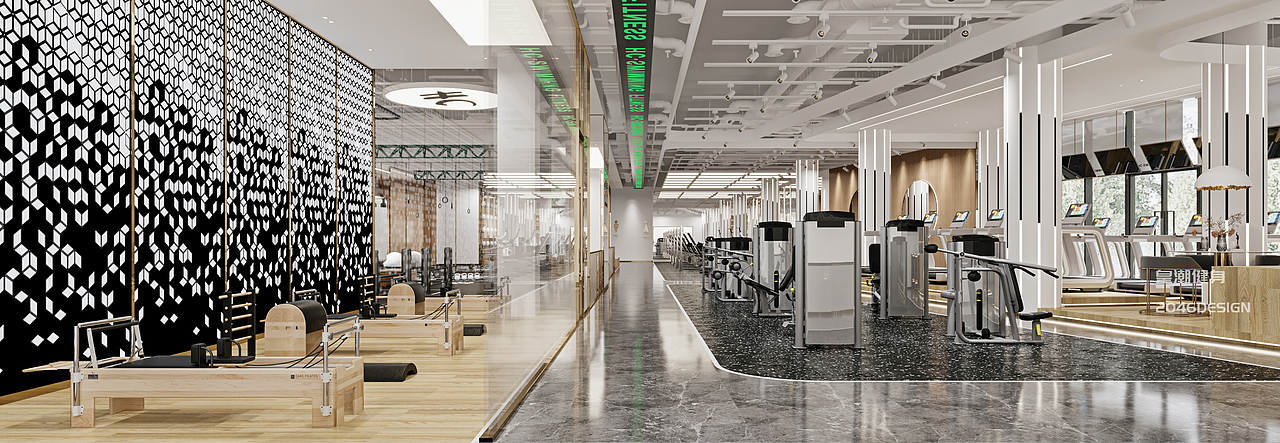 健身空间（图ZMjUxNTU0MjAw） - 商业空间设计 - 站酷设计师二零四六DESIGN原创素材 - 站酷ZCOOL