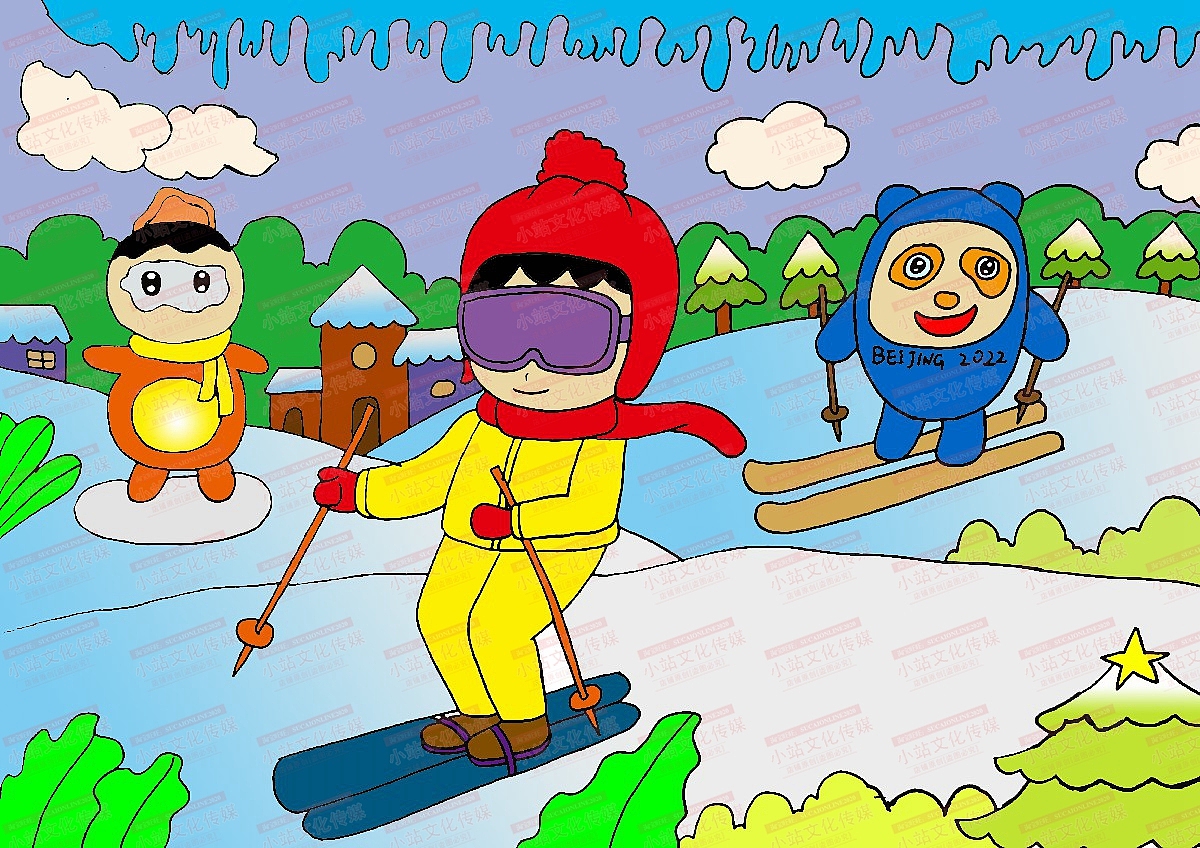 中小学生绘画 电脑绘画作品中小学电脑绘画作品40