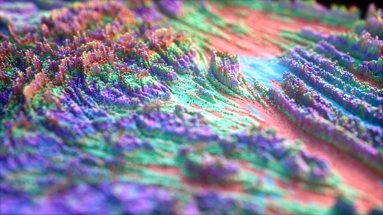 《异星》C4D 渲染作品