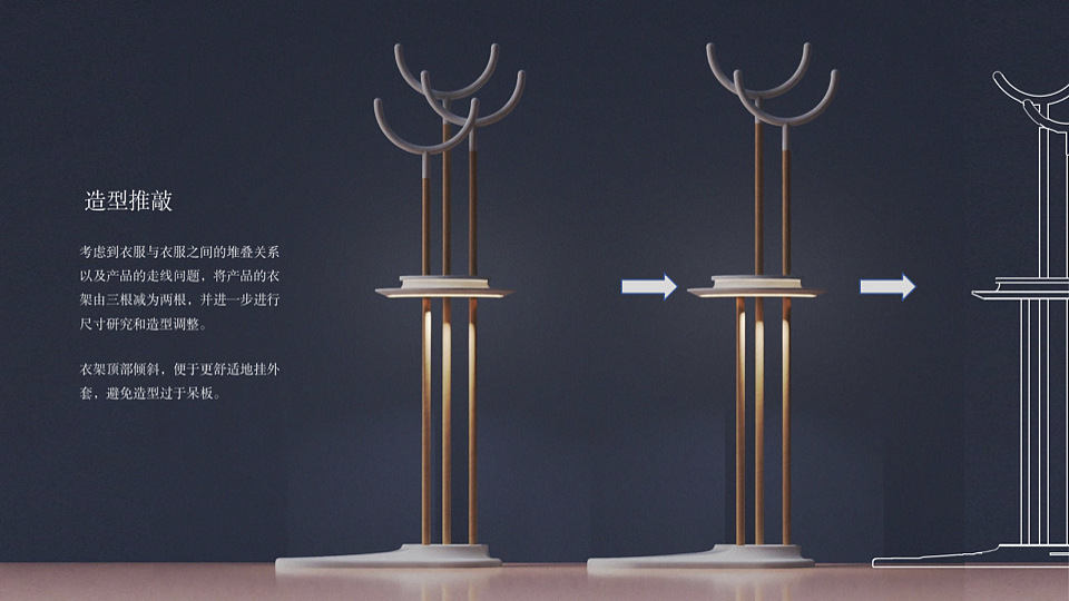 暖光——智能化多功能行衣架（图ZMjMzODc5NjYw） - 人机交互 - 站酷设计师变熟中巧克力树原创素材 - 站酷ZCOOL