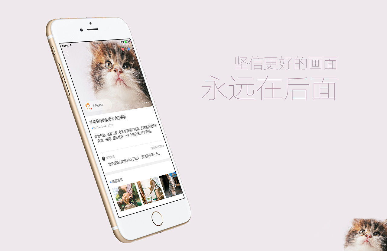 宠物圈UI界面（图ZNzA1MDE3MzY=） - APP界面 - 站酷设计师松仔仔原创素材 - 站酷ZCOOL