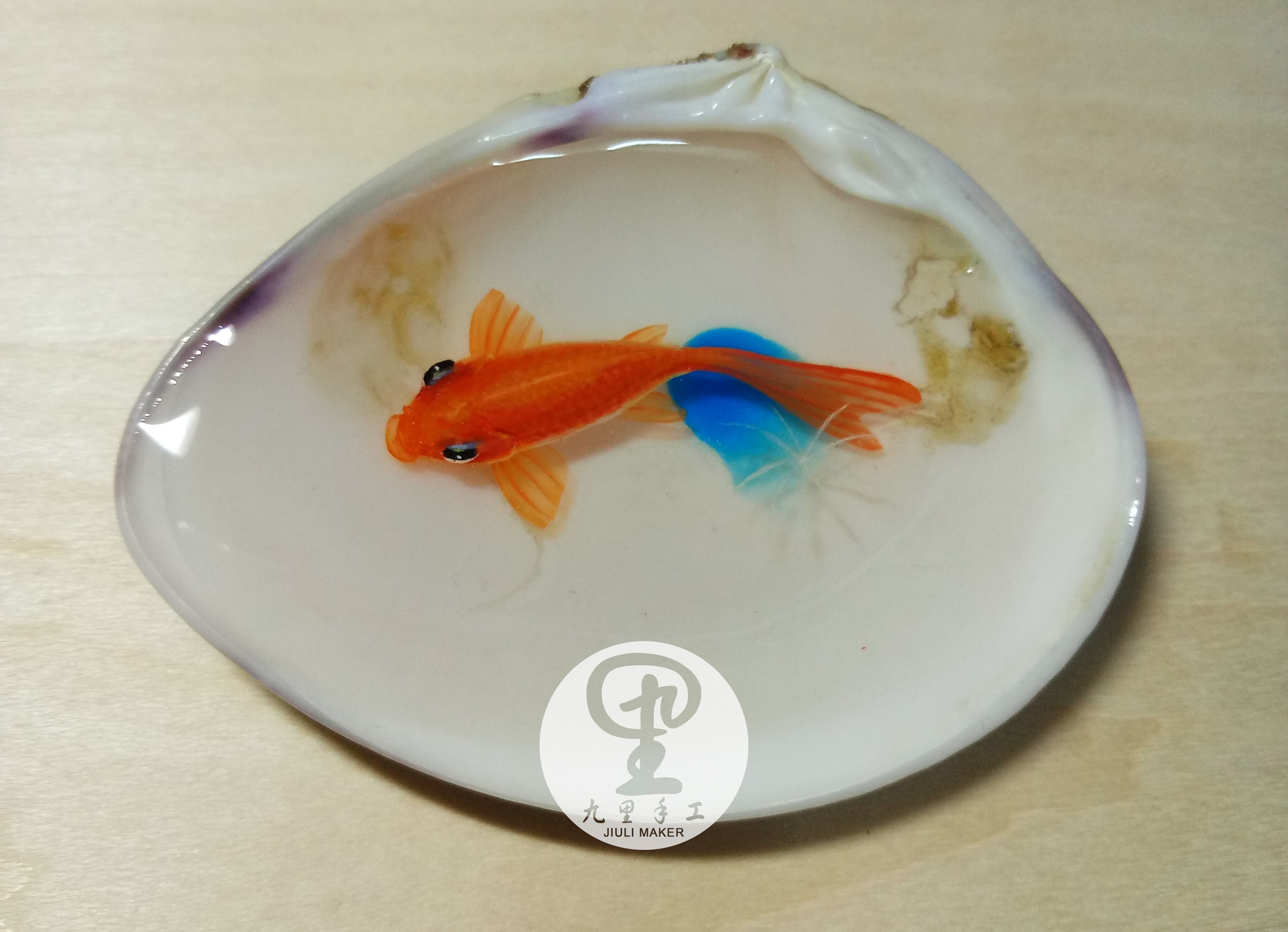 小鱼画法/树脂画图文教程