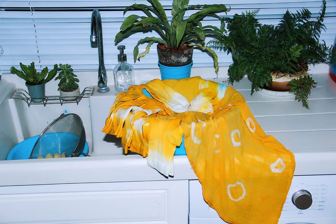 初试草木染之姜黄