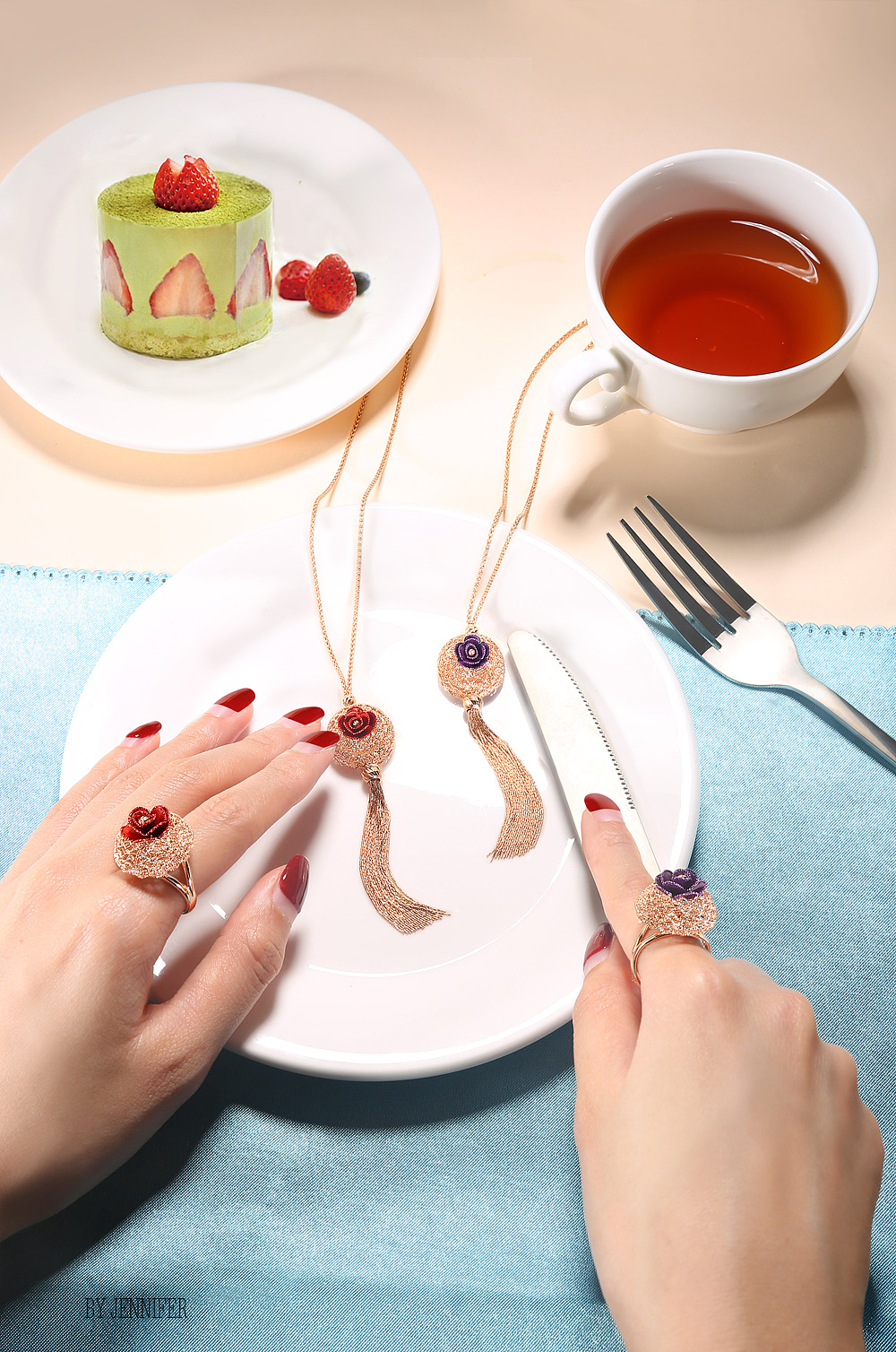 K金花款—— 相约于一场下午茶