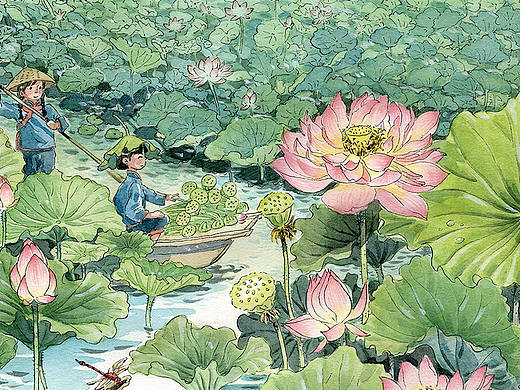 水彩科普绘本《植物》