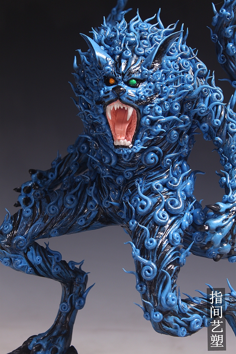 面塑(二尾)|手工艺|手办/模玩|贺加贵3d翻糖_原创作品-站酷zcool