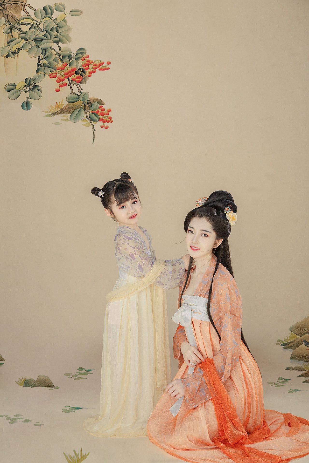 亲子区|平面|品牌|凤鸾阁古装摄影 - 临摹作品 - 站酷 (zcool)
