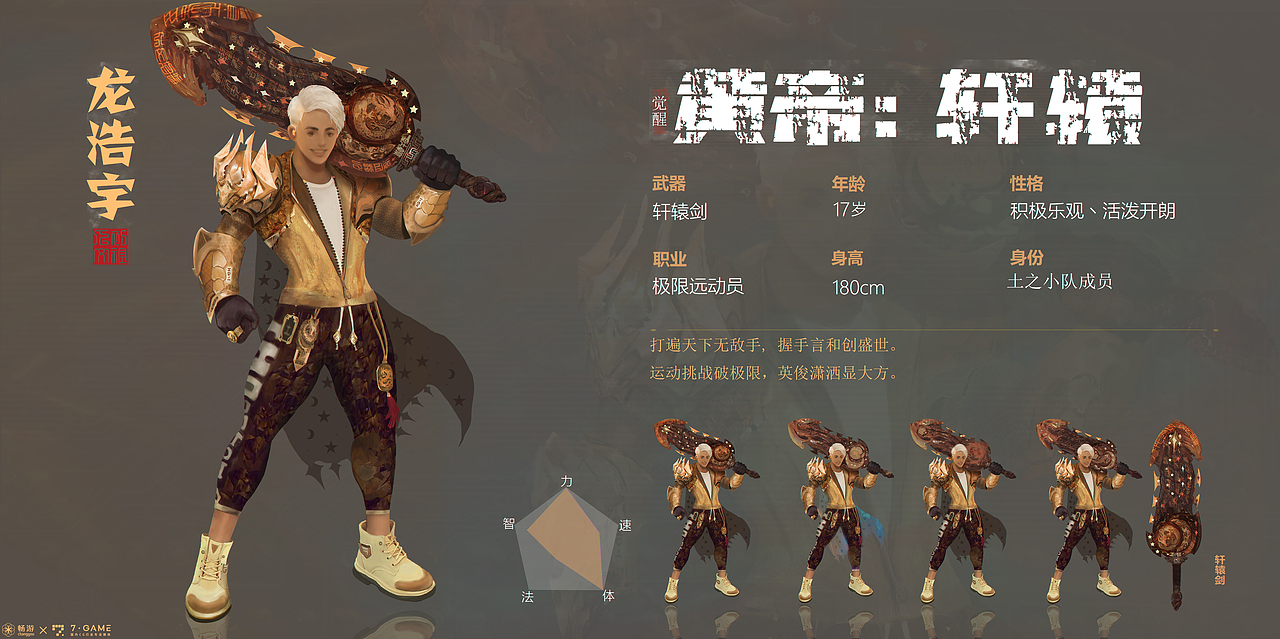 参加 科幻x国风科幻x国风·游戏角色设计大赛 土之小队