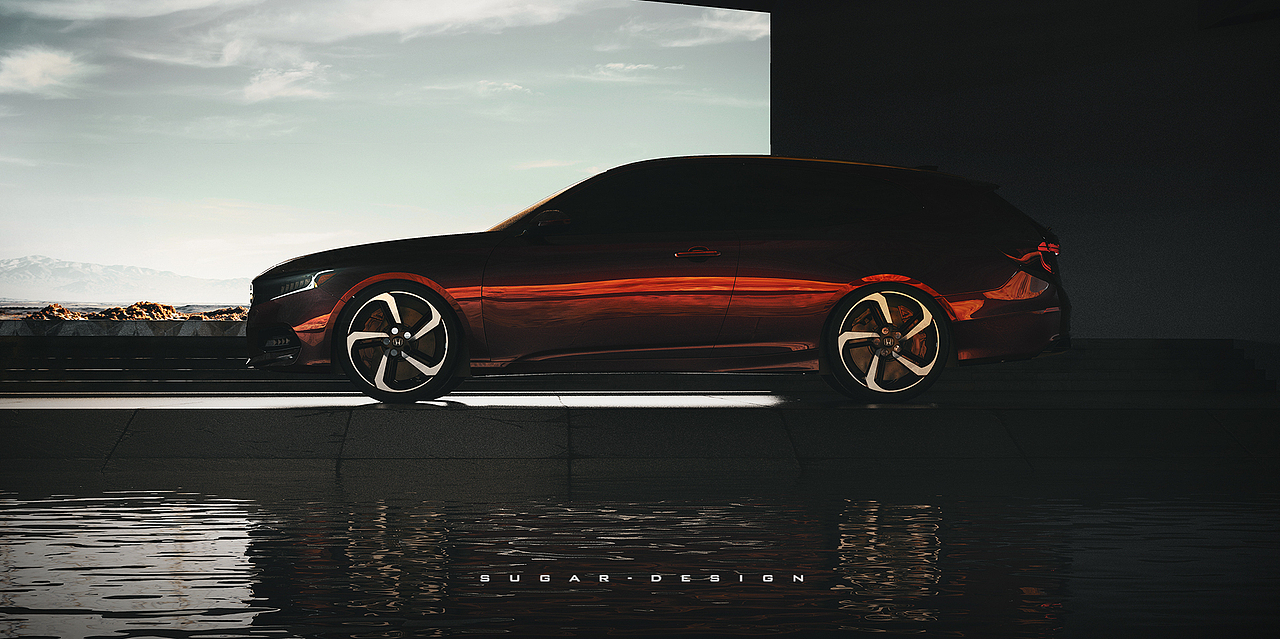 本田雅阁旅行车与猎装车新车预览!