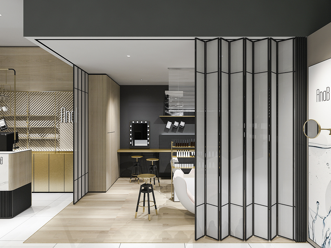 養(yǎng)膚護膚館×SMOO I 美容店鋪設計（圖ZMjc2NDgyNDg0） - 其他空間 - 站酷設計師Armin阿民原創(chuàng)素材 - 站酷ZCOOL