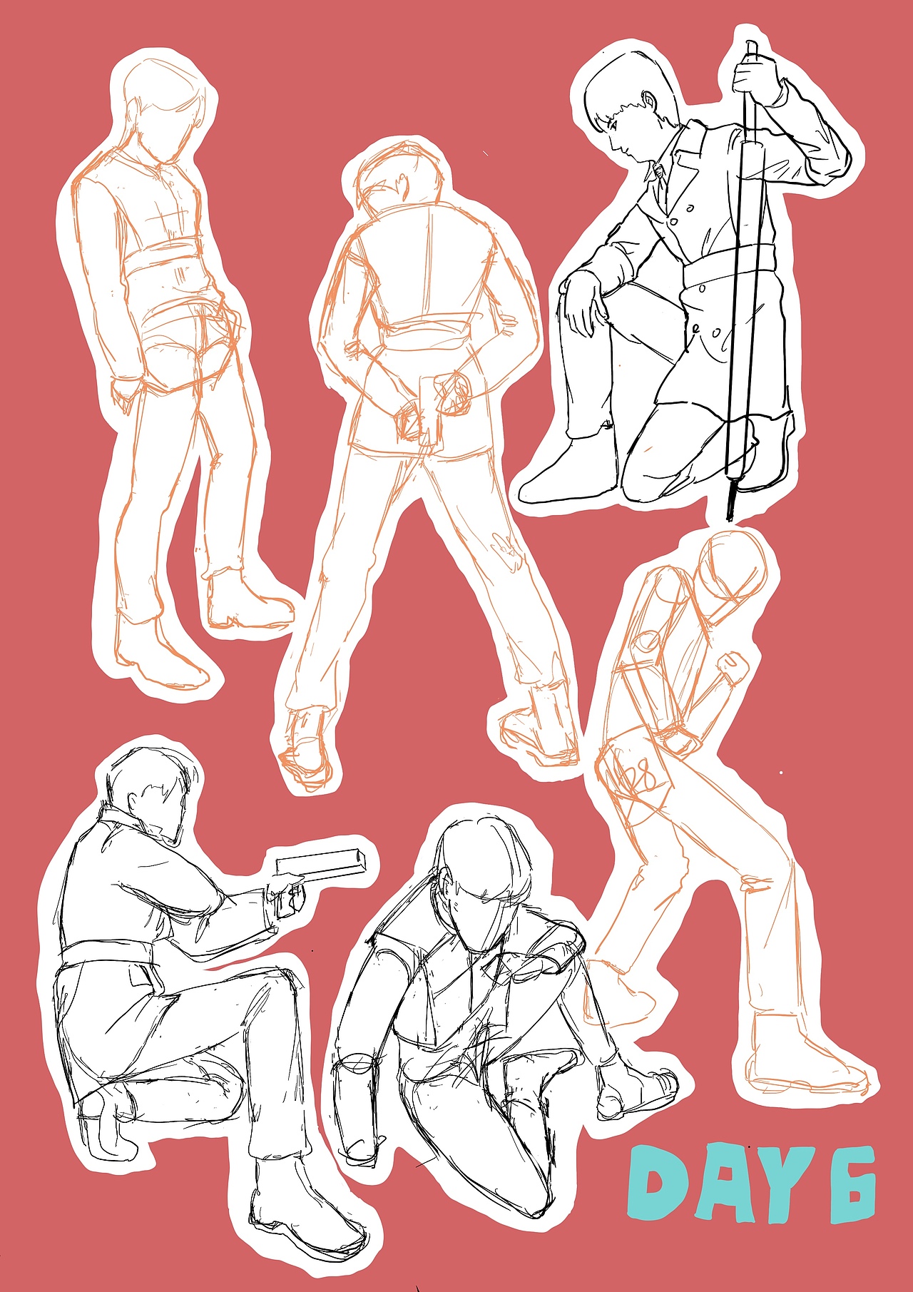 #速寫60天挑戰(zhàn)賽#Day6 @速寫班長（圖ZMjkxMzAzODQ0） - 創(chuàng)作習作 - 站酷設計師Morixxxd原創(chuàng)素材 - 站酷ZCOOL