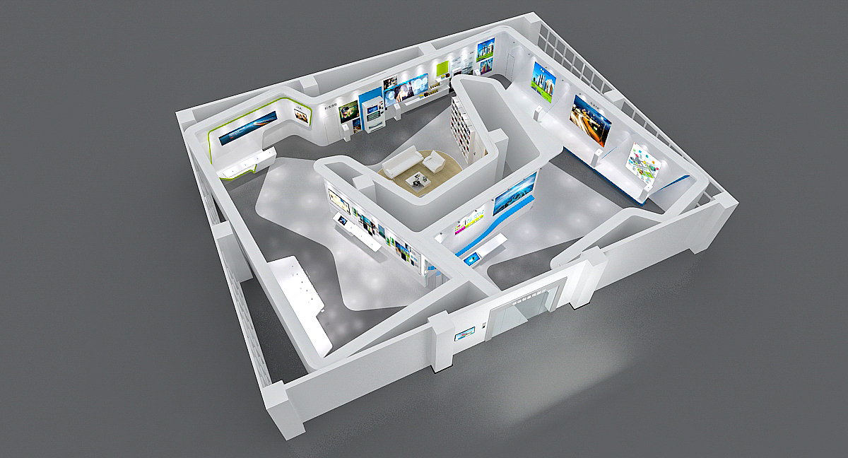 宣城中国移动展厅（图ZMTQyNzEyMjU2） - 展陈设计 - 站酷设计师Derek0513原创素材 - 站酷ZCOOL