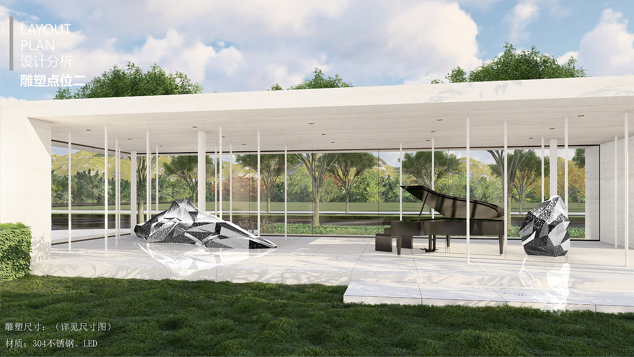 景观雕塑（图ZMjYzODU4MTk2） - 雕塑 - 站酷设计师AnthonyChanZ原创素材 - 站酷ZCOOL