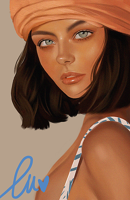 人像练习（图ZMjQ4MTM2ODEy） - 创作习作 - 站酷设计师CU_CHENG原创素材 - 站酷ZCOOL