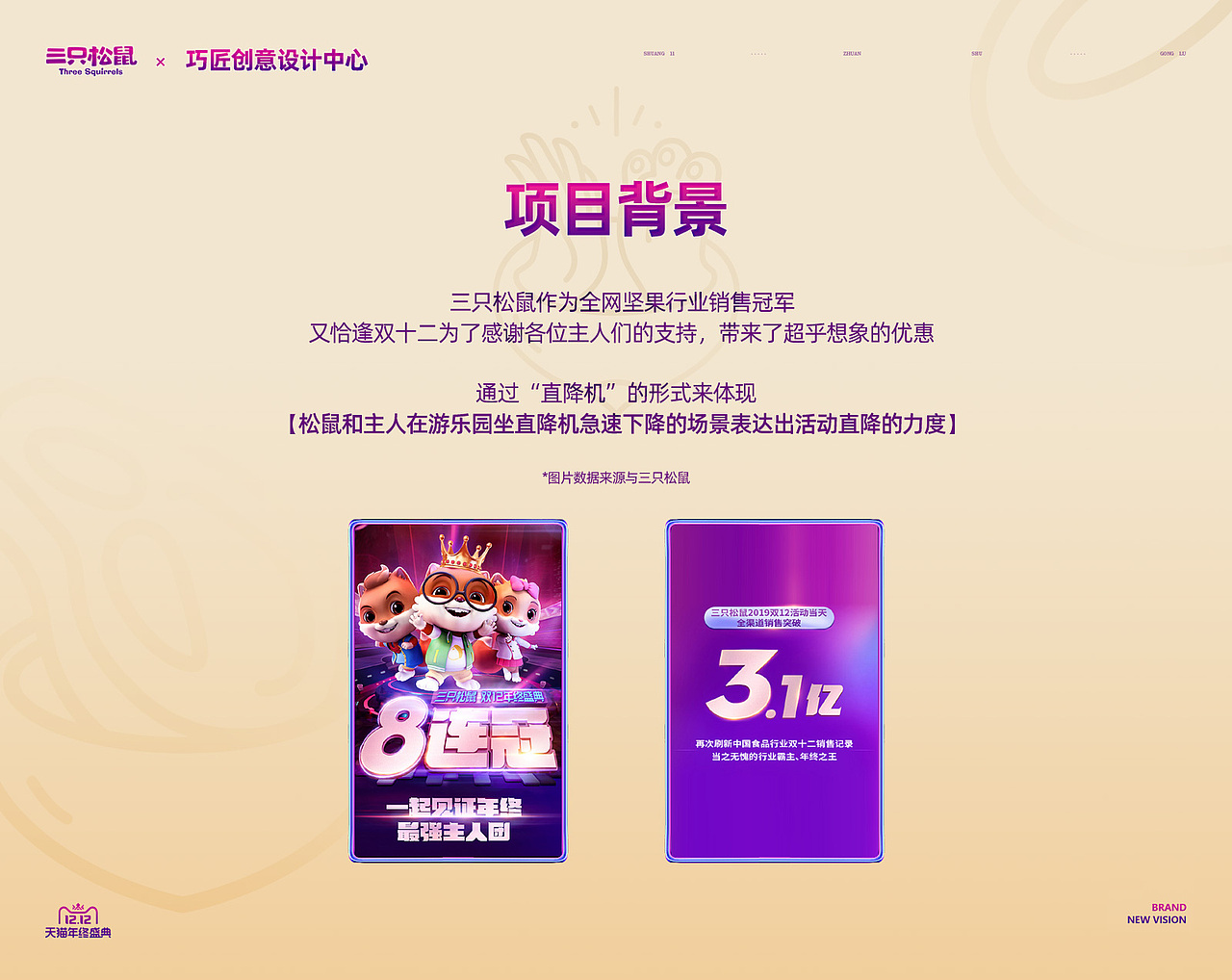 【三只松鼠】天猫双十二品牌新视觉设计