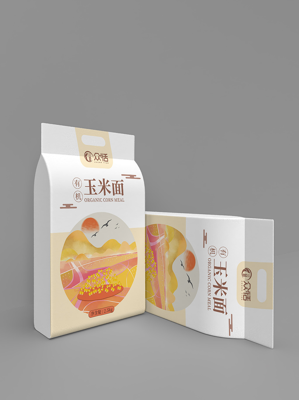 玉米面包装设计