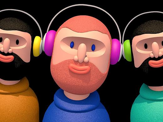 C4D-人物练习