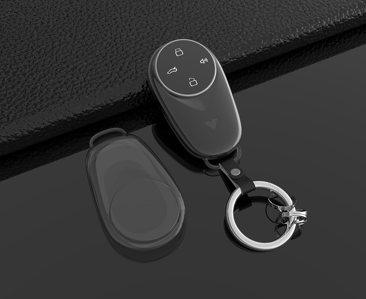 汽车钥匙保护壳挂扣建模与渲染分享（图ZMzc1MTQyNDA4） - 生活用品 - 站酷设计师理想国的拾荒人原创素材 - 站酷ZCOOL