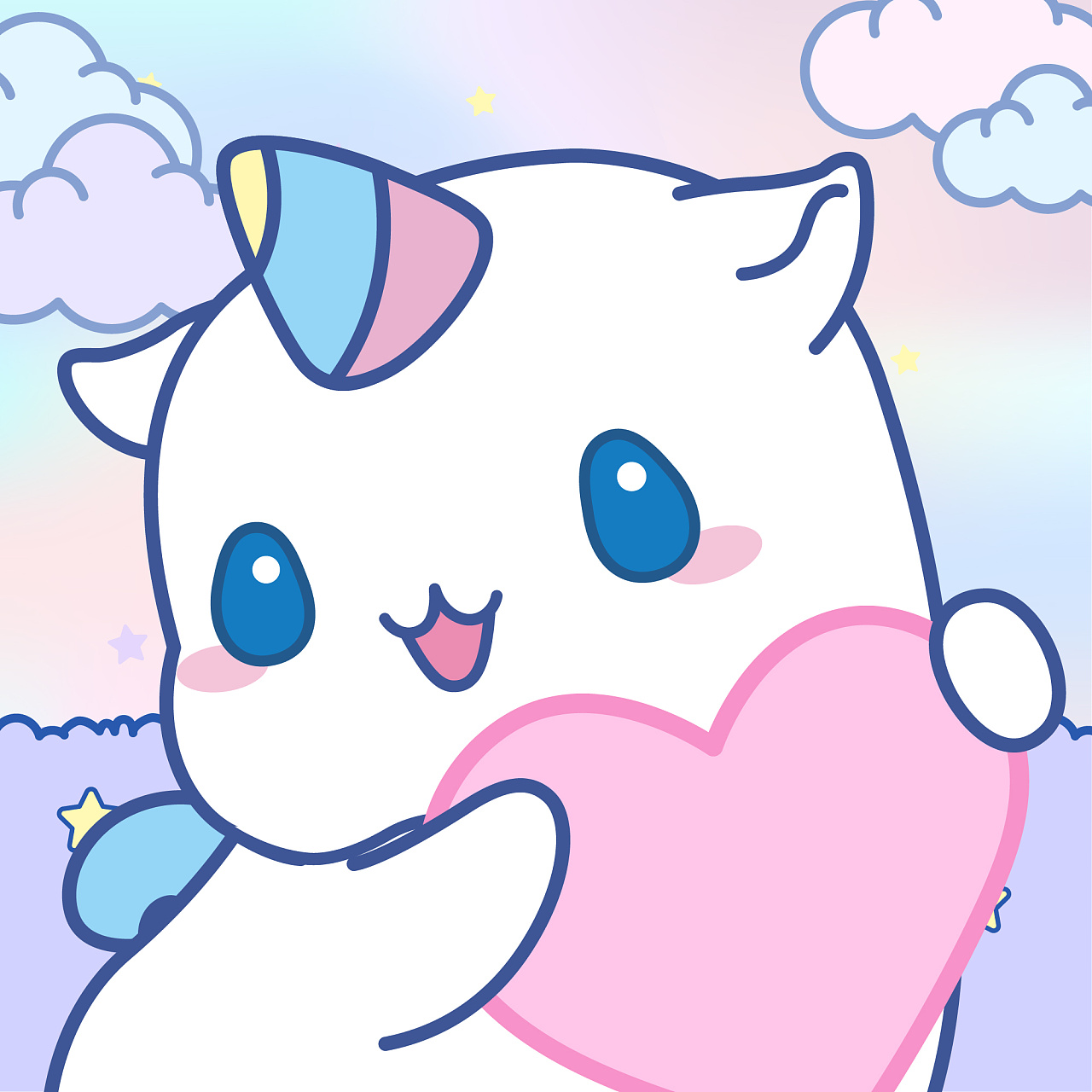 鼠星星梦幻主题头像壁纸