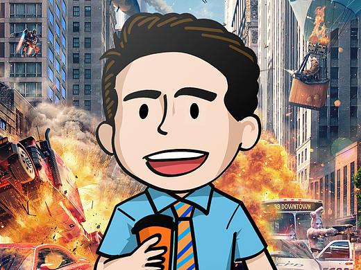 看完失控玩家,撸了一个GUY