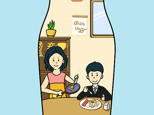 娃哈哈营养早餐