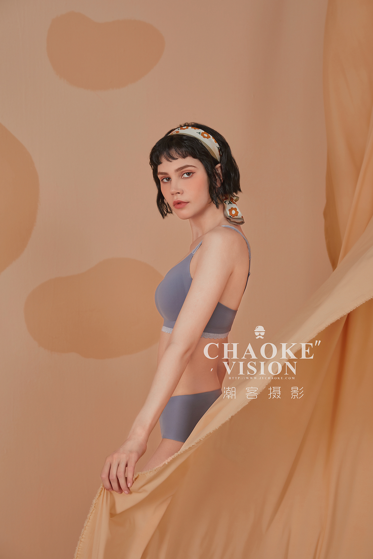 内衣品牌定制大片(时尚复古风)-【潮客摄影】