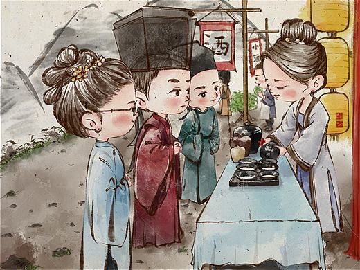 水村山郭酒旗风/原创作品(这是一个故事)