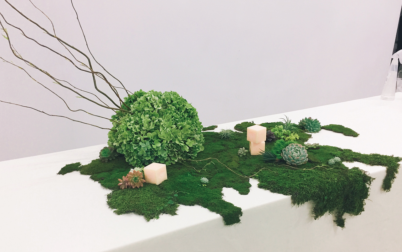 展会桌花设计（图ZMTI3NDc5ODYw） - 其他手工艺 - 站酷设计师我是阿克苏原创素材 - 站酷ZCOOL
