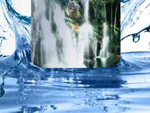 矿泉水双重曝光