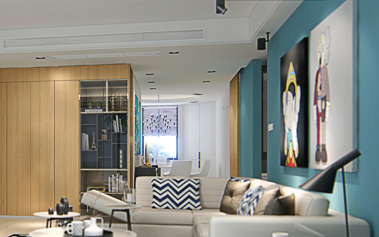 台州市黄岩华府天地 三居设计