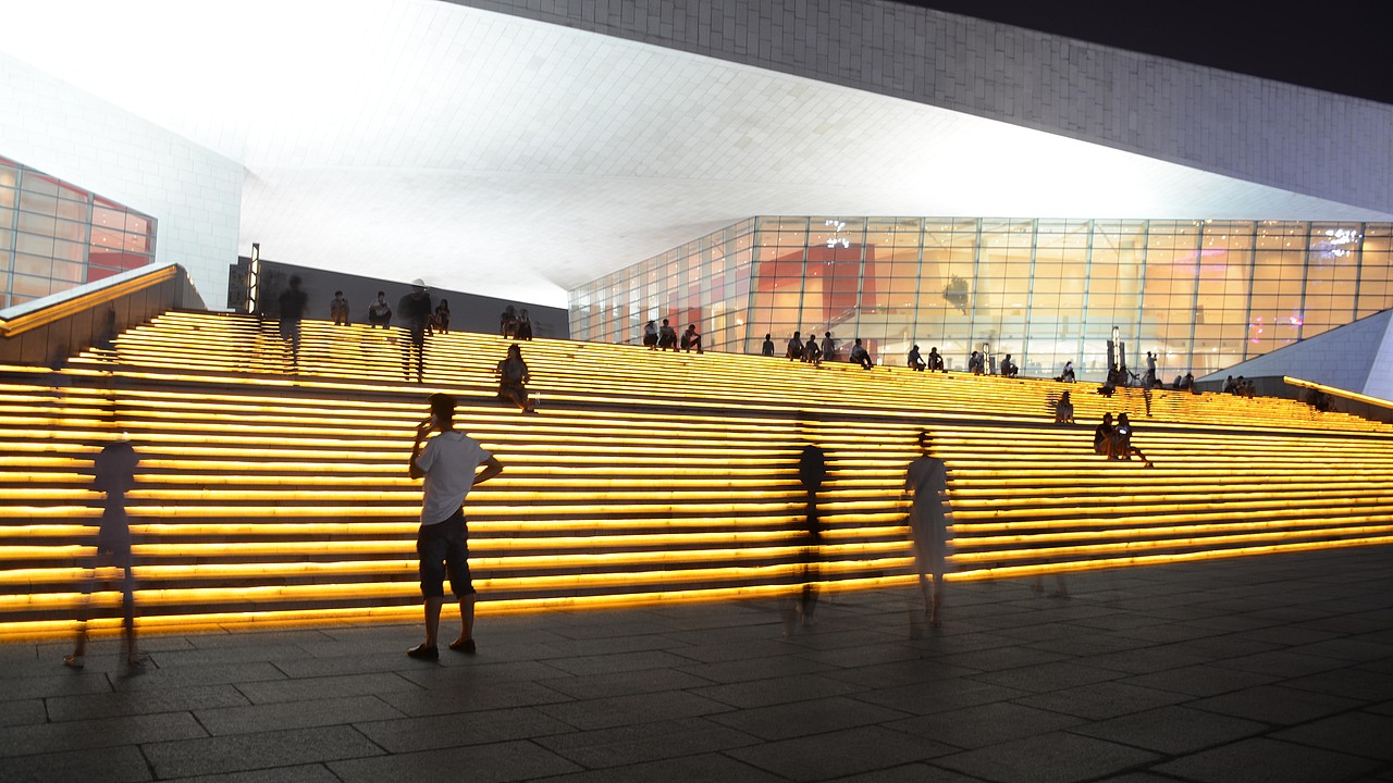 长风夜景（图ZNTQ5Mzg4Njg=） - 环境/建筑摄影 - 站酷设计师科恩赞原创素材 - 站酷ZCOOL