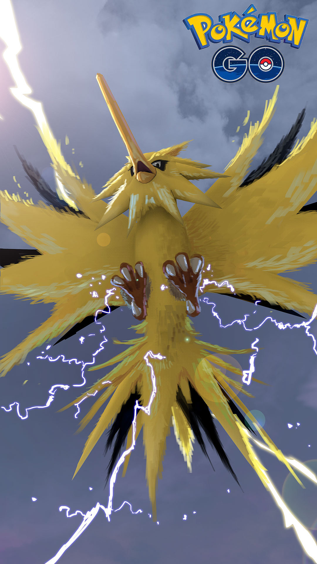 练习pokemon 闪电鸟 サンダー Zapdos