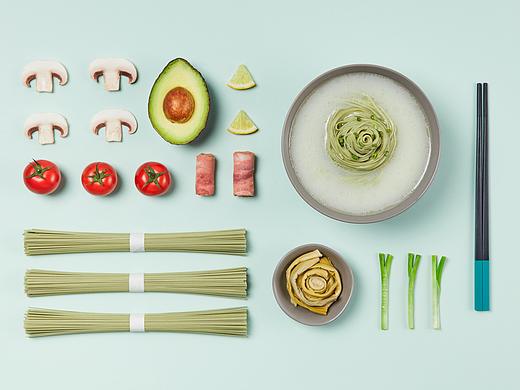 电商摄影 | 吉湘园芦笋面 ✖ 大秉创意 