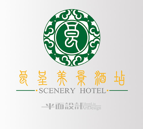 良呈美景logo设计