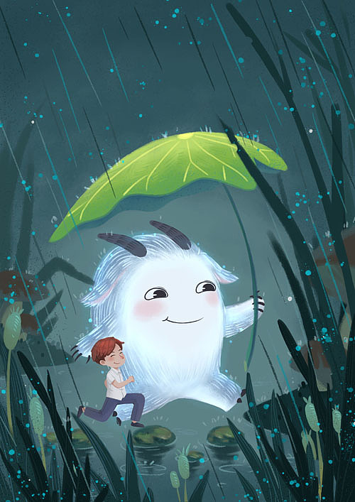 团队日常插画——感谢“那些花儿”（图ZMTE2ODM1NTg0） - 儿童插画 - 站酷设计师点奥文化团队原创素材 - 站酷ZCOOL