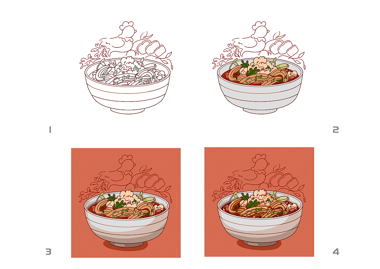 很好吃的酸辣粉