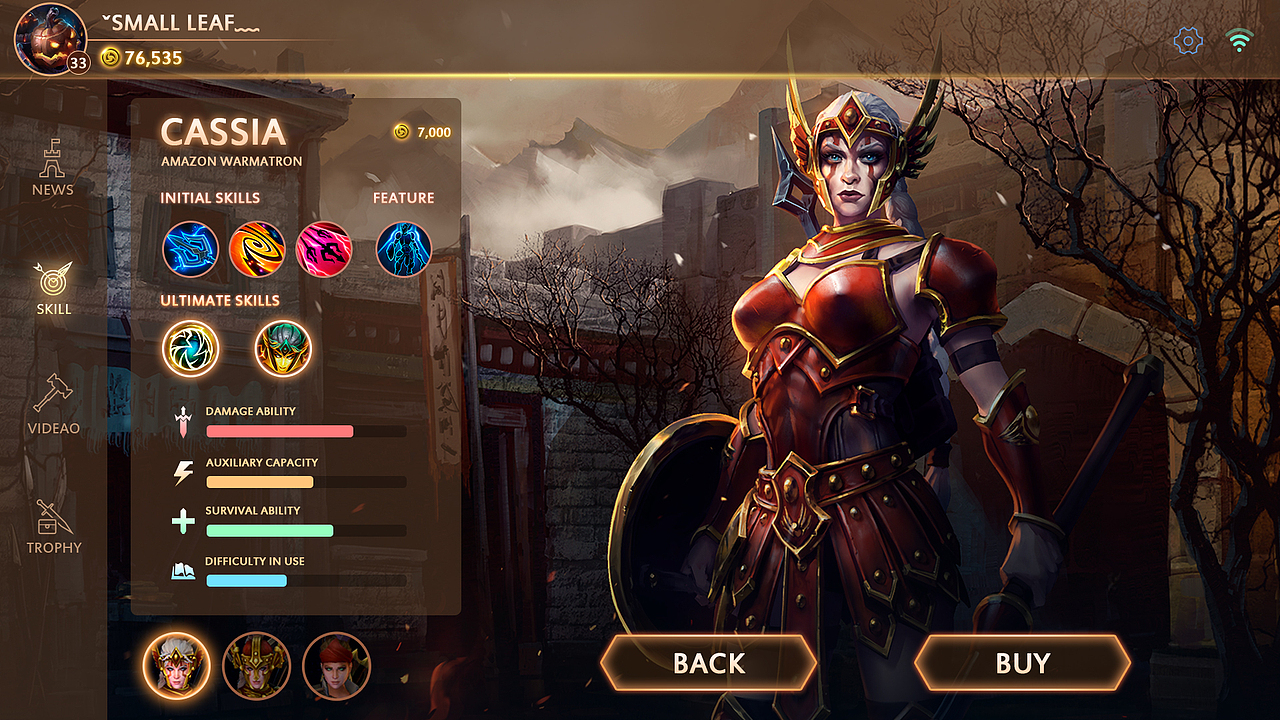 个人作品-《Heroes of the Storm》（2017）（图ZOTk1NTMyNDg=） - 游戏UI - 站酷设计师S_Leaf原创素材 - 站酷ZCOOL