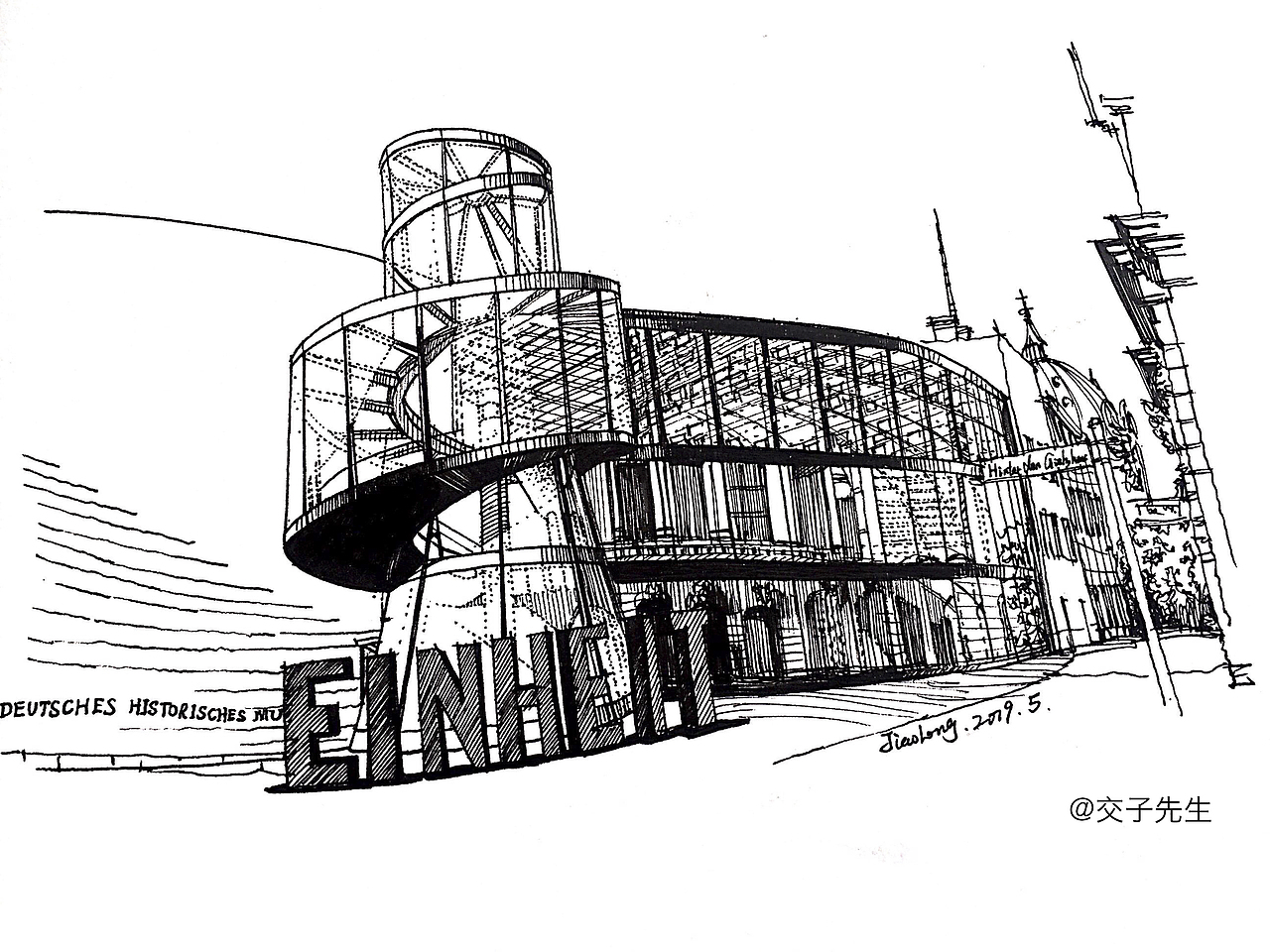 回顾2019，你还在用纸绘画吗~（图ZMTkyMjYyNDQ4） - 建筑设计 - 站酷设计师交子先生原创素材 - 站酷ZCOOL