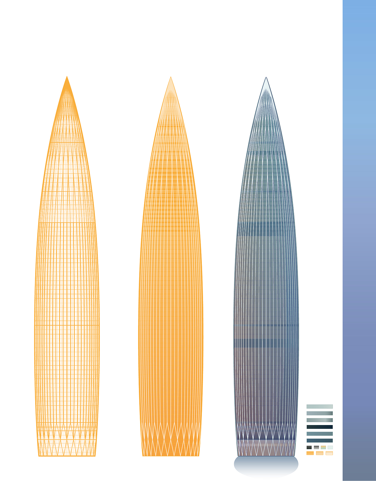 深圳地标建筑矢量插画合集