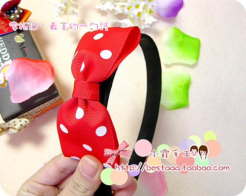 小霞手工 最美的一句话 DIY 蝴蝶结 发夹 发箍拍摄辑（图ZNjUxNTQ4） - 其他摄影 - 站酷设计师最美的一句话原创素材 - 站酷ZCOOL