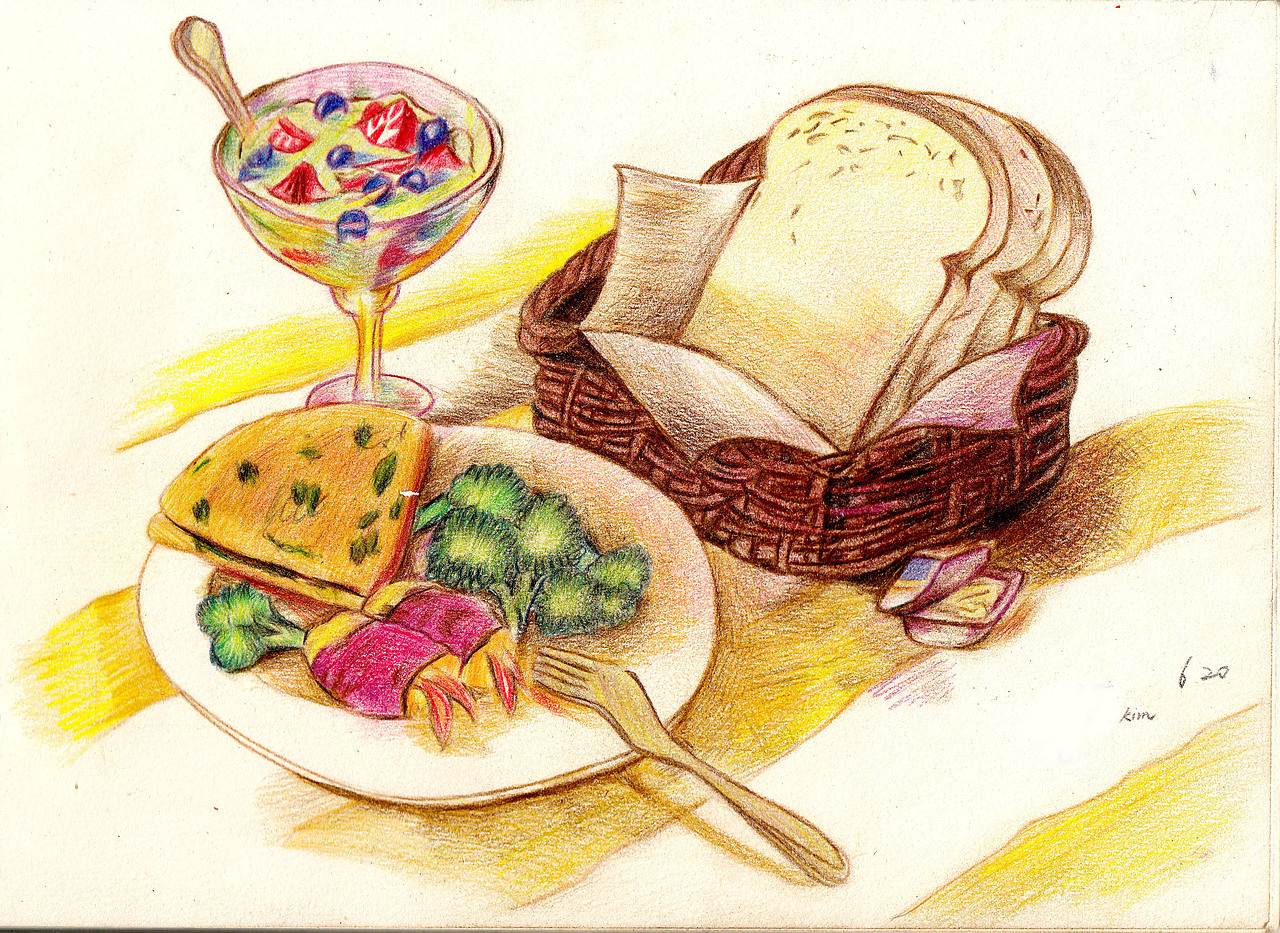 一组临摹的彩铅和素描（图ZMTk0ODAwODA=） - 创作习作 - 站酷设计师Kim婷仔原创素材 - 站酷ZCOOL