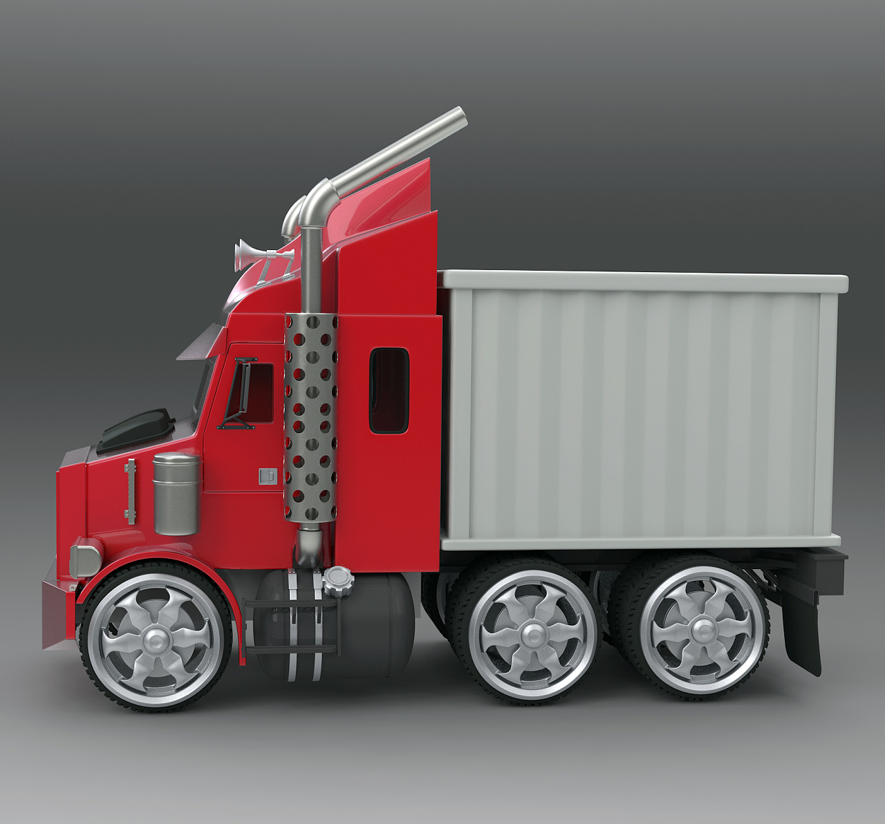 木制手工卡车玩具套组带给孩子们无限创造力 - 普象网