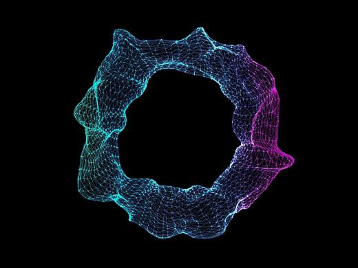 品牌相关大方向的动效设计(莫比乌斯环)