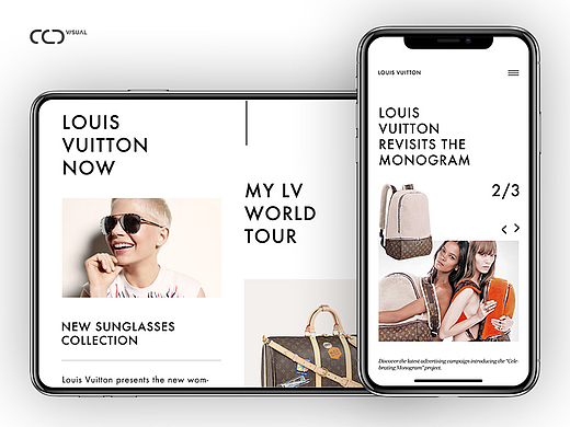 LV Website Concept Design