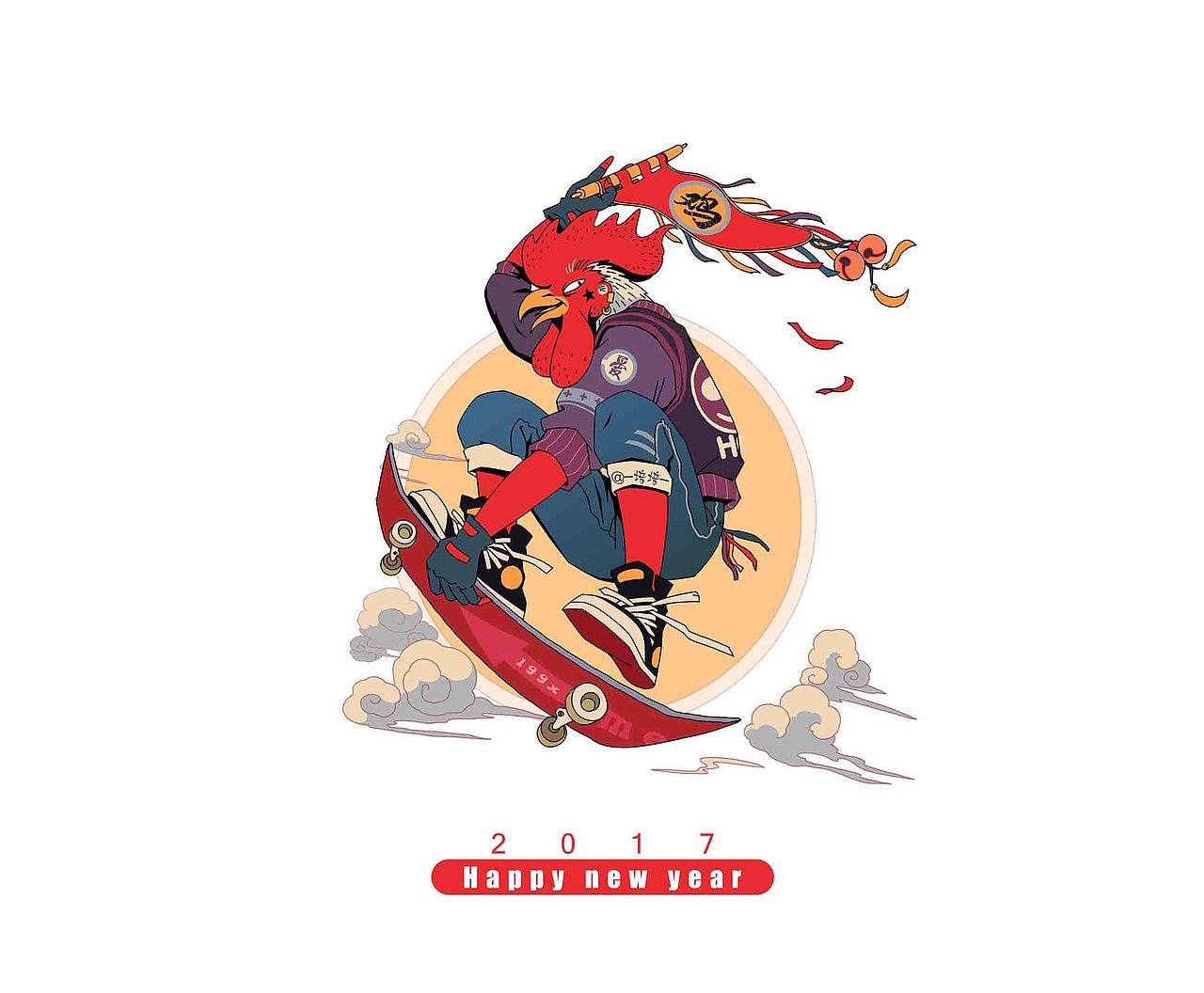 超鸡潮（图ZNjk5OTM4NjQ=） - 商业插画 - 站酷设计师培培Li原创素材 - 站酷ZCOOL