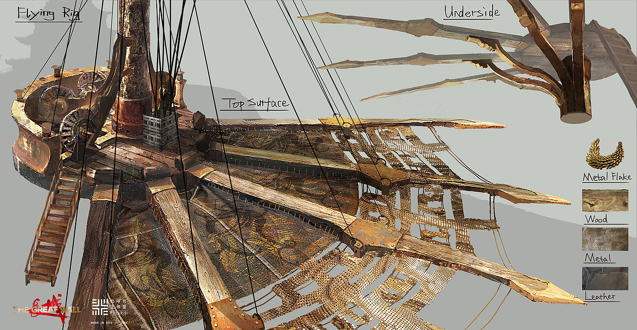 《长城》道具设计——飞索（图ZNzcyMTg4MzI=） - 概念设定 - 站酷设计师北斗北工作室原创素材 - 站酷ZCOOL