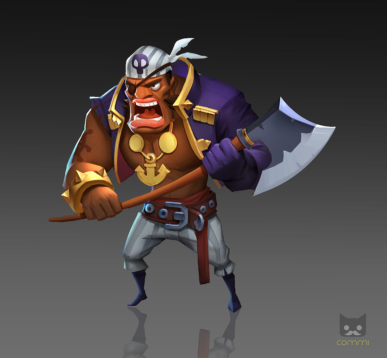 欧美q版设定-海盗系列