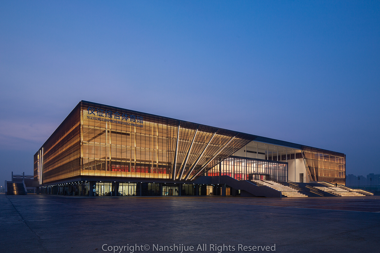 扬州仪征体育馆|建筑空间摄影|建筑摄影|公共建筑拍摄（图ZMTc1OTEzNTc2） - 环境/建筑摄影 - 站酷设计师拍酒店民宿的蔡工原创素材 - 站酷ZCOOL