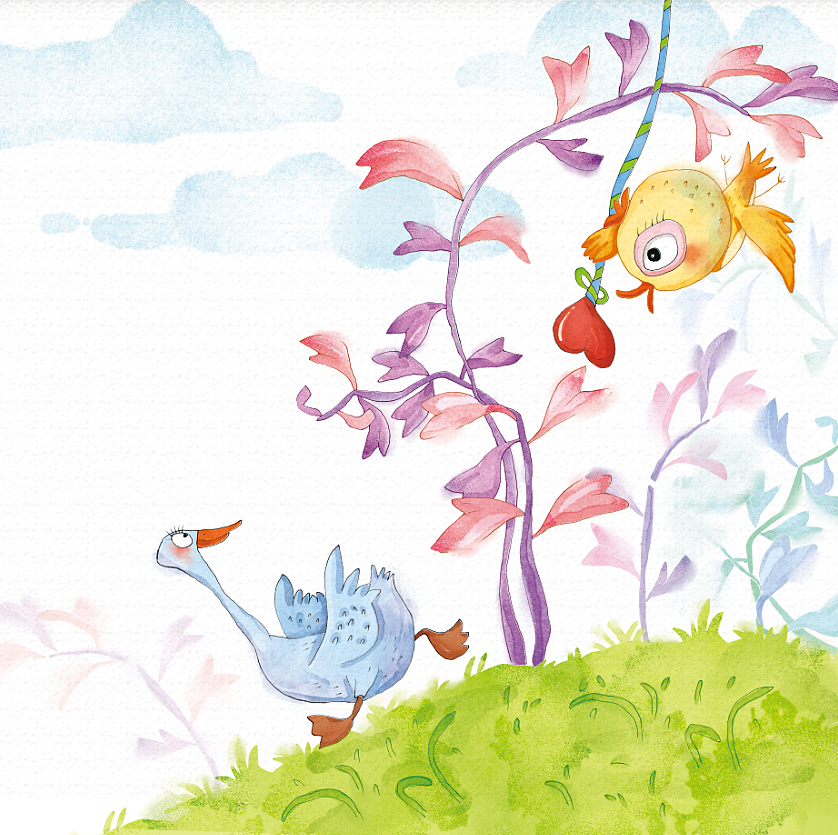 儿童插画·水彩