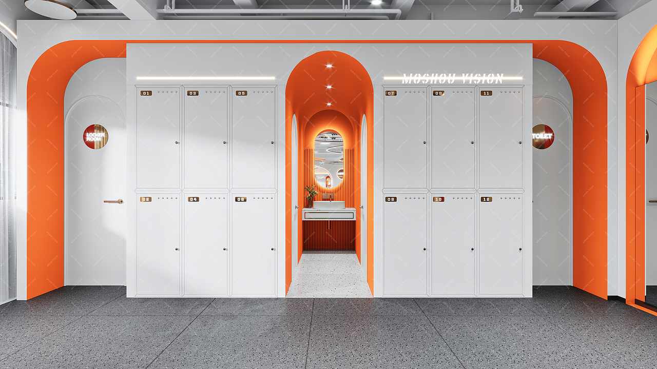 上海橙色健身房